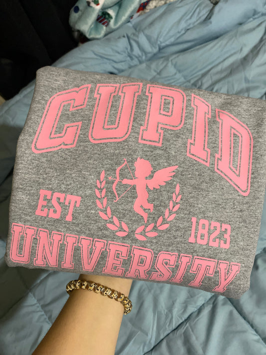 cupid university  crewneck